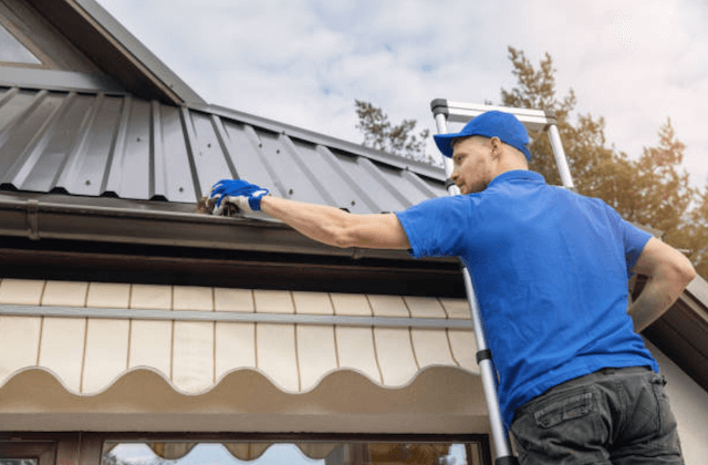 gutter cleaning in hoover
